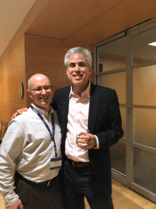 Engagious co-founder, Rich Thau with Jonathan Haidt